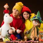 Moomin at the Eden Project - Mischief Moominvalley puppet show